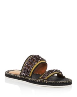 See by Chlo&eacute; - Women's Kaori Embellished Slide Sandals