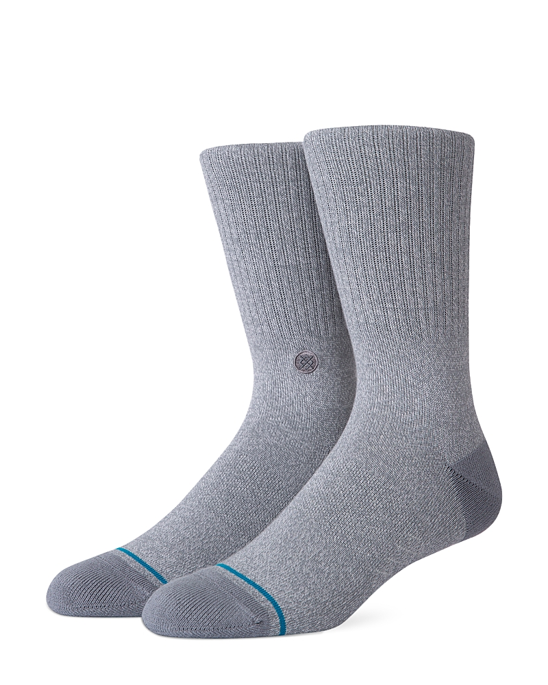 Stance Icon Socks In Grey Heather