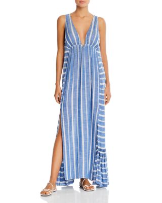 NEW L*Space - Allison Cover Up Dress in Poolside Stripe selling