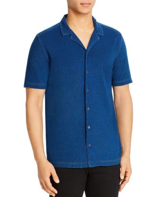 slim fit camp shirt