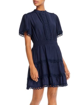 AQUA Smocked-Waist Dress - 100% Exclusive | Bloomingdale's