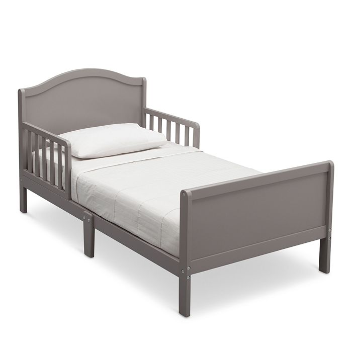 Bloomingdale's Kids Levi Wood Toddler Bed In Grey
