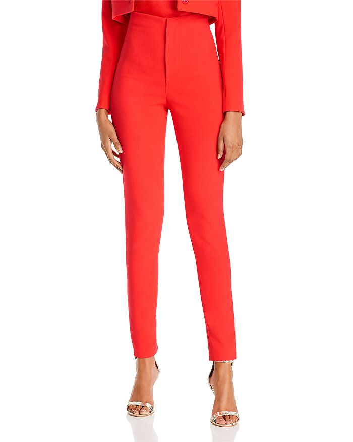 Alice and olivia best sale red pants