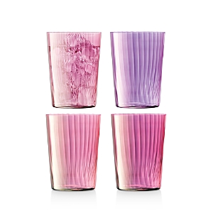 Lsa Gems Tumblers, 19 oz - Set Of 4 In Pink
