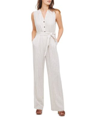 calvin klein white jumpsuit