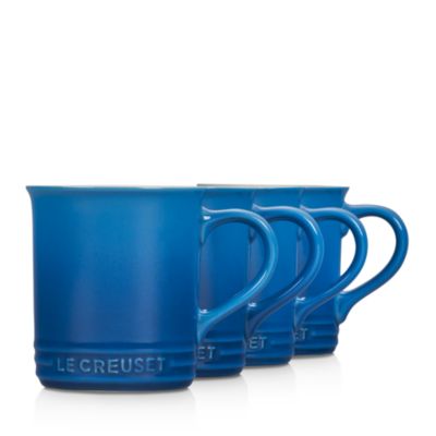 Stoneware Mugs, Set of 4