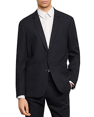 Sandro Legacy Navy Slim Fit Suit Jacket