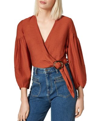Joie - Sophiana Buckled-Waist Top