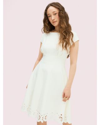 kate spade new york Eyelet Hem Dress | Bloomingdale's Women