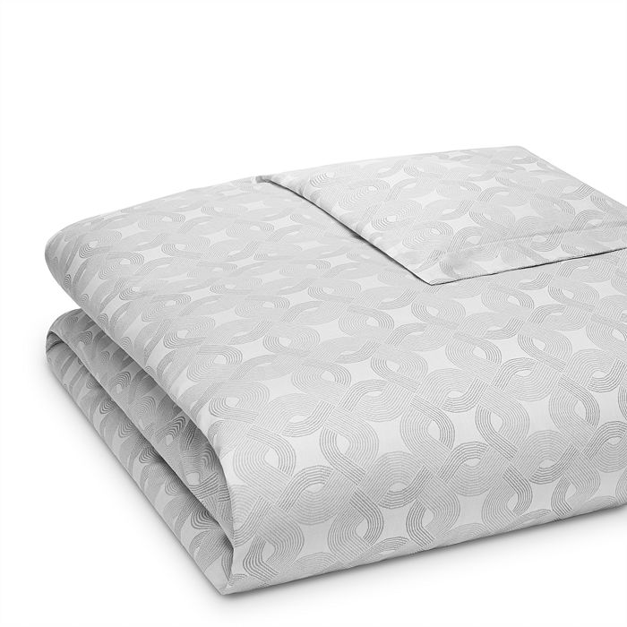 Amalia Home Collection Berrio Jacquard Duvet Cover, Queen - 100% Exclusive In Gray