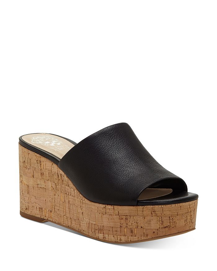 VINCE CAMUTO Women's Gadgen Slip On Platform Sandals | Bloomingdale's