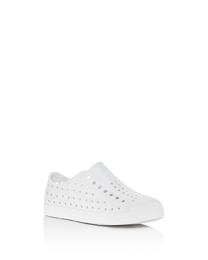Native Jefferson Womens Round Toe Perforated Casual Shoes In Neutral