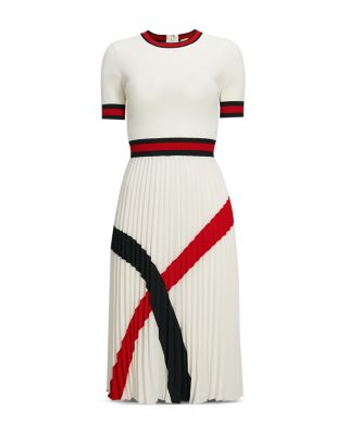 Ted Baker Fynlie Knitted Pleated-Skirt Dress | Bloomingdale's Women