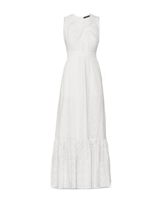 bcbg cotton dress BCBGMAXAZRIA Day Dress in Gardenia