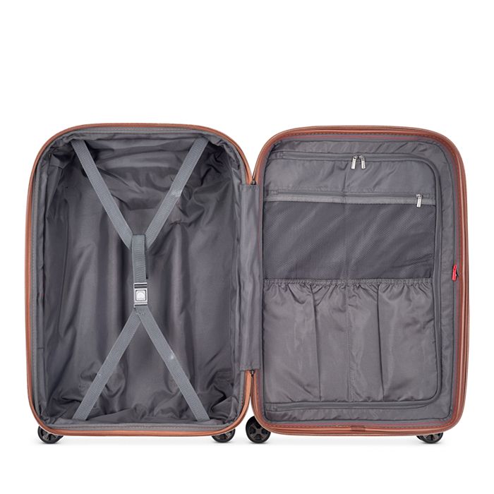 Shop Delsey St. Tropez 24 Expandable Spinner Upright In Black