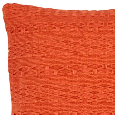 Island Essentials Cross Weave Canvas Throw Pillow, 20" x 20"