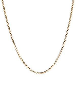 David Yurman Box Wrap Chain Necklace in 18K Yellow Gold, 72