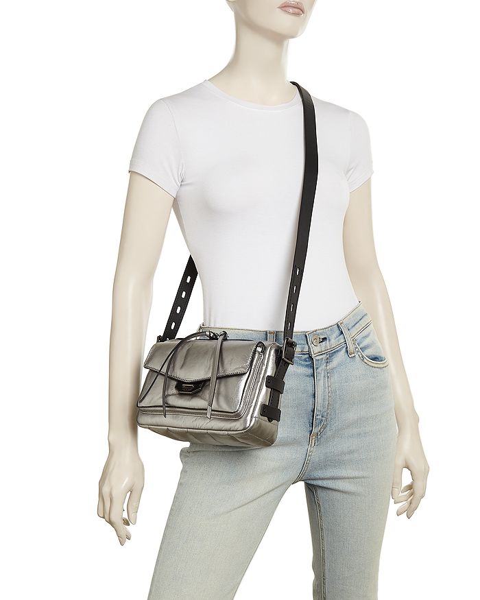 RAG & BONE RAG & BONE SMALL FIELD LEATHER MESSENGER BAG