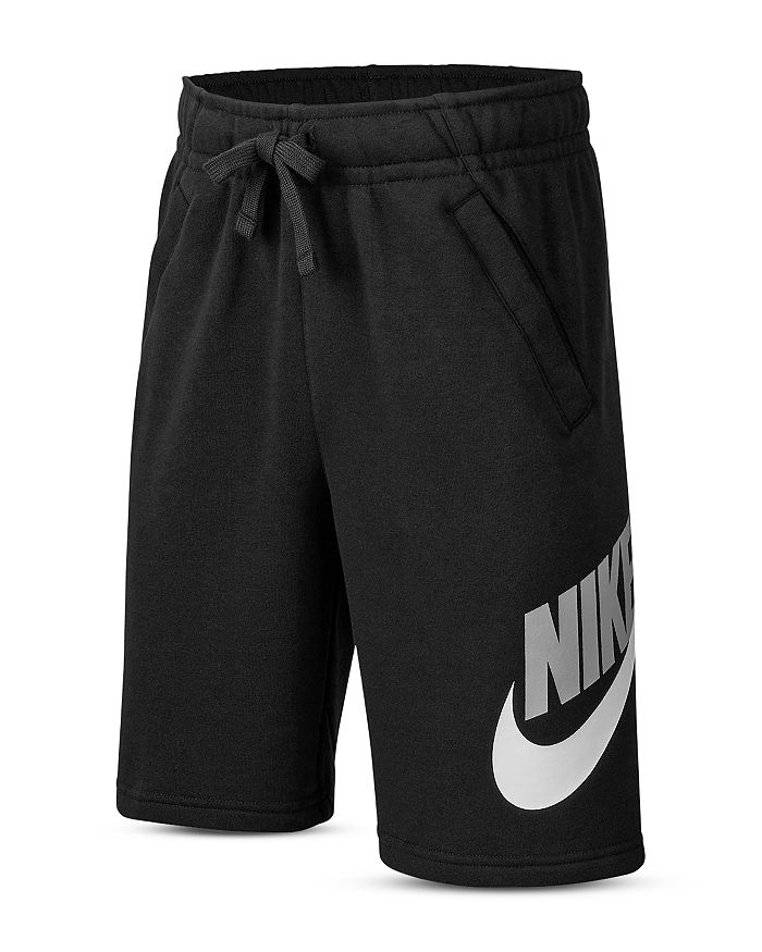 Nike fleece shorts boys online