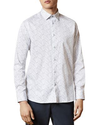 ted baker bird print shirt