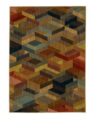 Karastan - Elements Ignite Area Rug, 5'3" x 7'10"