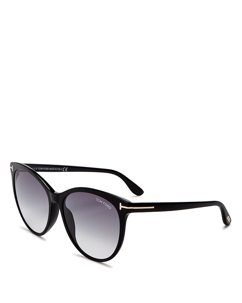 Tom Ford Women's Maxim Cat Eye Sunglasses, 59mm In Black