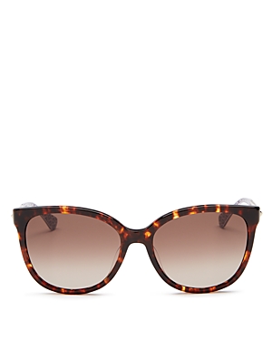 kate spade new york Women's Britton Polarized Square Sunglasses, 55mm