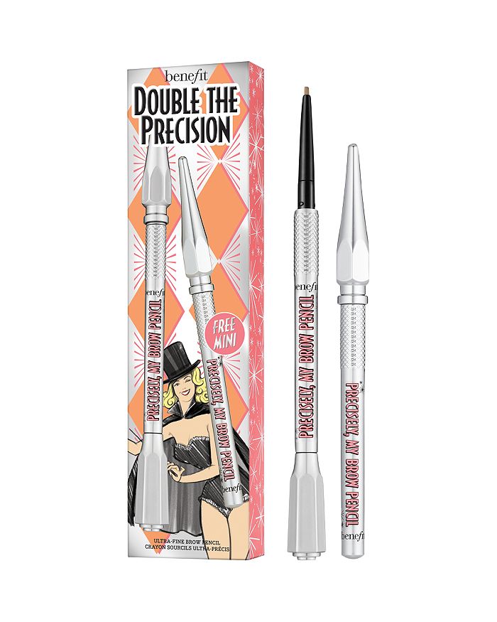Benefit Cosmetics Precisely, My Brow Pencil Double The Precision Set ($38 Value) In 01 Cool Light Blonde