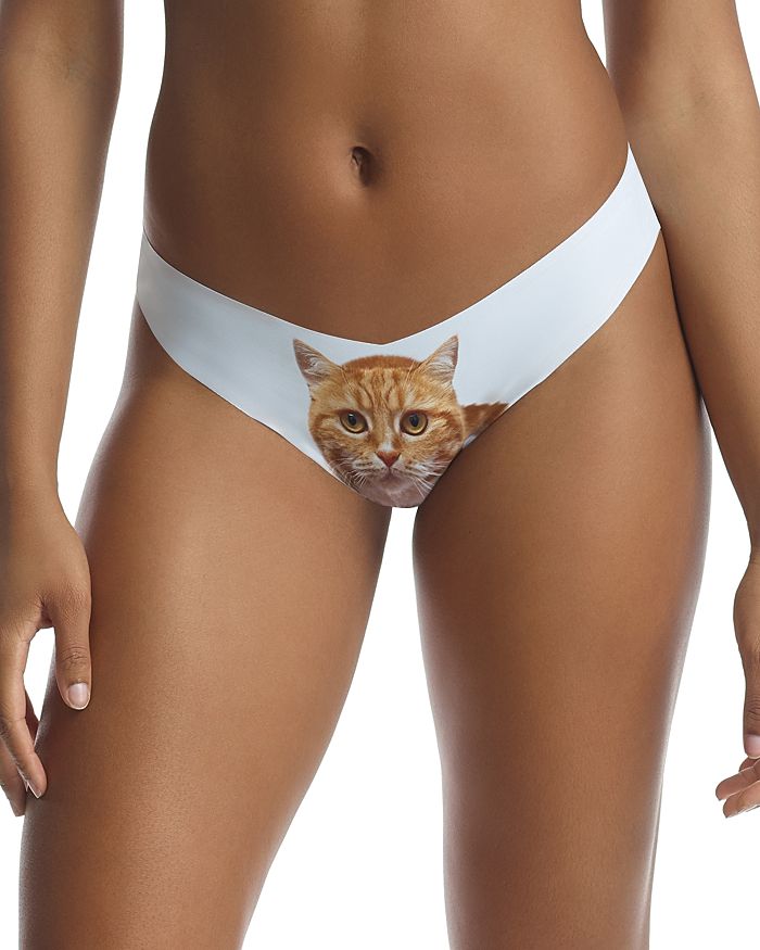 Commando Photo Op Classic Thong In Photo-op Lazy Cat