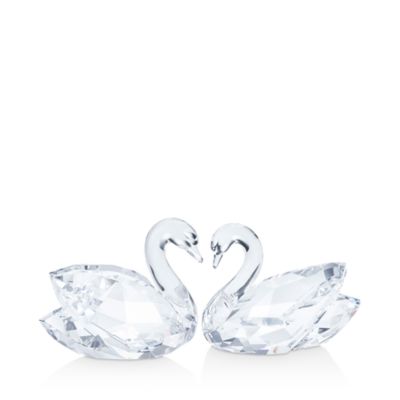 swarovski swan cufflinks