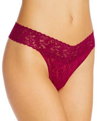Signature Lace Original Rise Thong