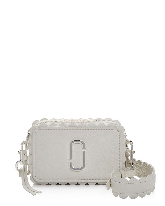 Marc Jacobs, Bags, The Softshot 2 Scalloped Leather Crossbody Bag