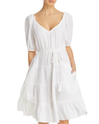 bloomingdale white dress