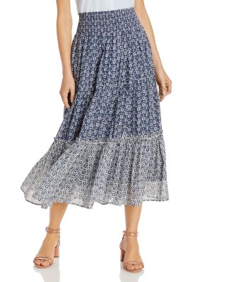 rebecca taylor midi skirt