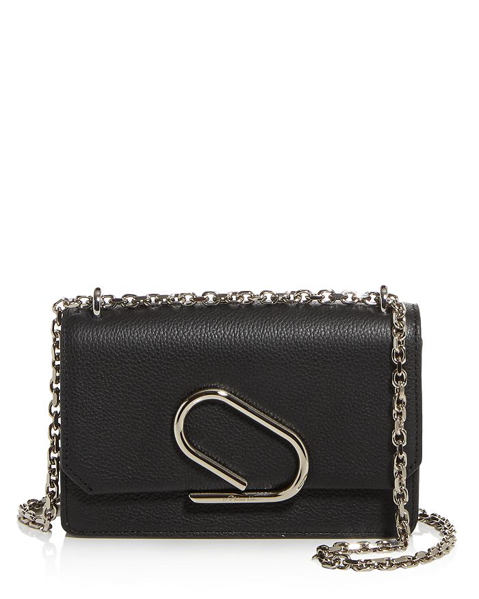 3.1 Phillip Lim Alix Chain Leather Clutch | Bloomingdale's