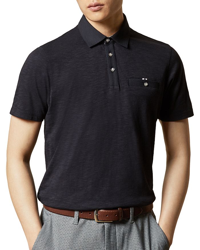TED BAKER HEATHERED POLO,241290