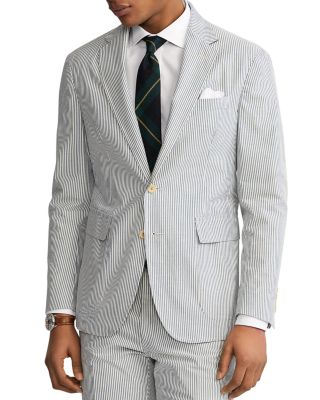 polo shirt with suit jacket