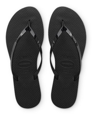 Women's You Metallic Slim Flip-Flops