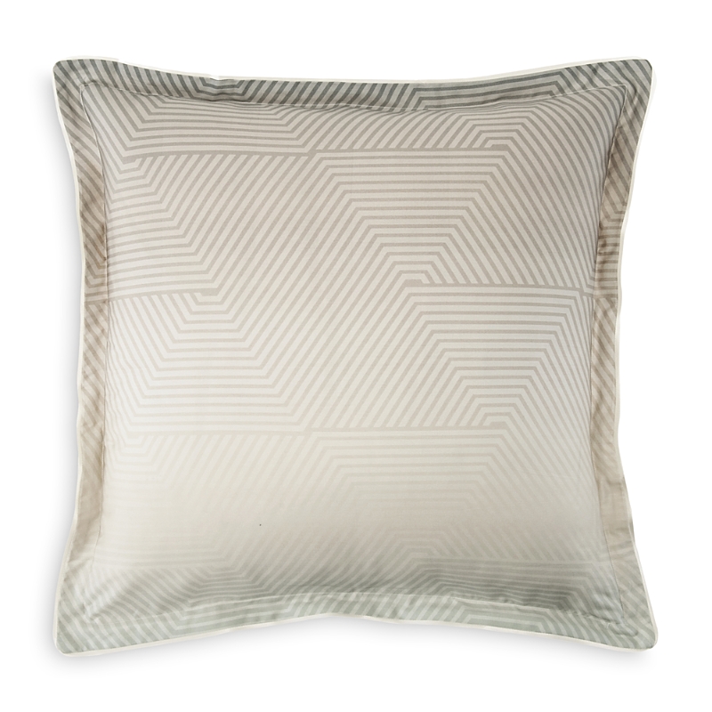 Anne De Solene Sequence Euro Sham In Green