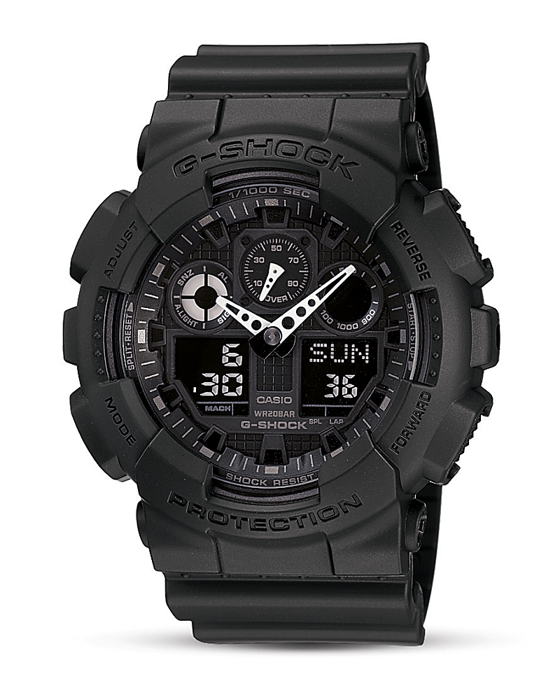 G Shock Oversized Analog/Digital Combo Watch, 55 x 51 mm