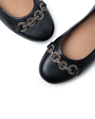 black ballet flats womens