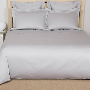 Frette Essentials Doppio Ajour Bed Set, California King In Gray Cliff