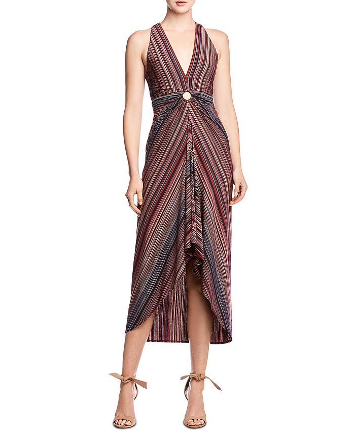 Bailey 44 Jemaa Striped Ruched Dress | Bloomingdale's