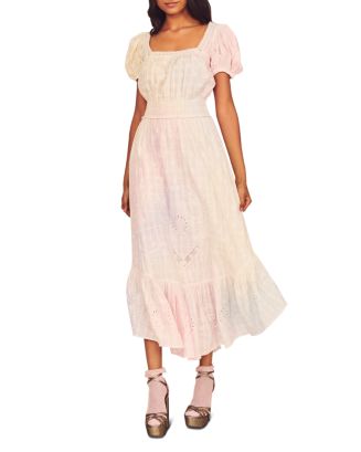 LoveShackFancy Begonia Midi Dress | Bloomingdale's