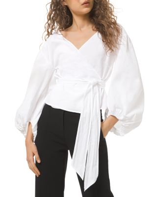 michael kors wrap top