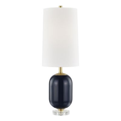 Hudson Valley - Mill Neck Table Lamp with Clear Crystal Base