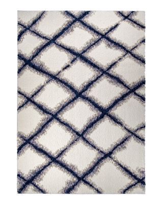 Palmetto Living Cotton Tail Line Trellis Area Rug, 9' x 13'