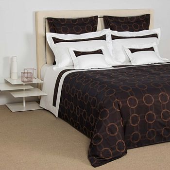 Frette - Chains Bordo Boudoir Sham