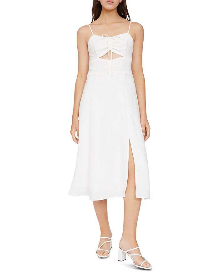 Lucy Paris Cutout Midi Dress - 100% Exclusive In White