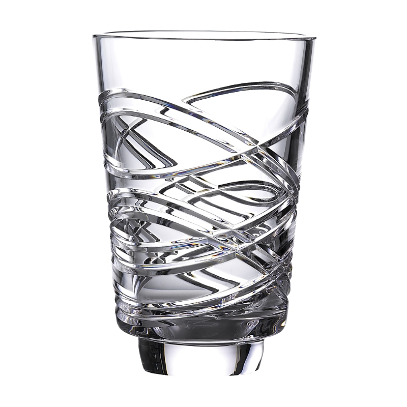 Waterford Aran Vase In Clear